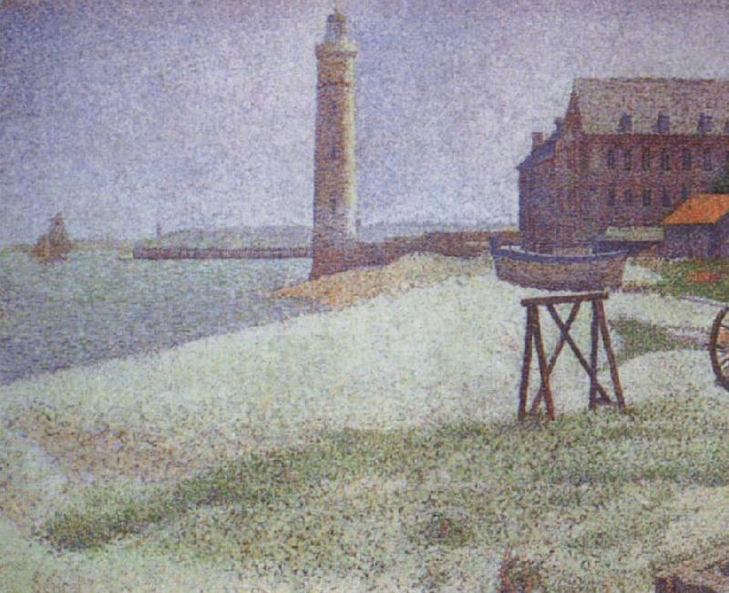 Georges Seurat The Lighthouse at Honfleur